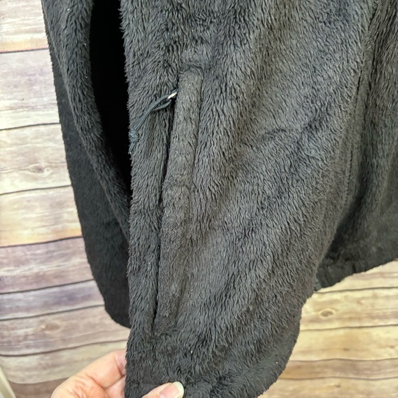 The North Face Women’s Black Osito Jacket Zip Up Fuzzy Cozy Size Large I2 - Picture 6 of 8